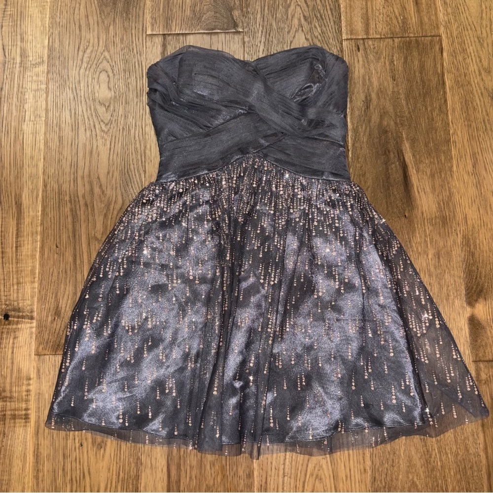 Tulle Strapless Dress